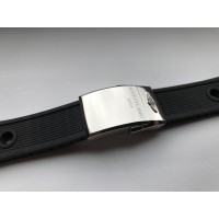 Ремешок каучуковый Breitling Ocean Racer чёрного цвета